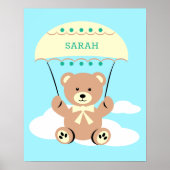 Poster Personalized Nursery wall Art (Devant)