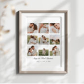 Poster Personalized Photo Collage