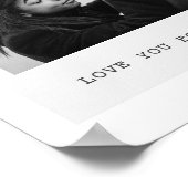Poster Personalized Photo – Love You Forever (Coin)