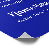 Poster Personalized Pickleball Rules RETIRE EDITION (Coin)