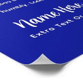 Poster Personalized Pickleball Rules UNSPOKEN (Coin)