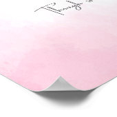 Poster Personalized Soft Pink Fairy Nursery Wall Art (Coin)