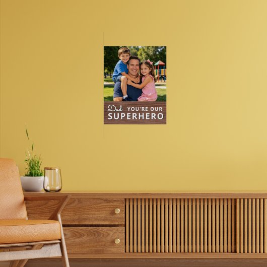 Poster Personalized with photo and text (Salon 2)