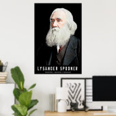 Poster Personnalisable Colorizé du Spooner Lysande (Bureau à domicile)