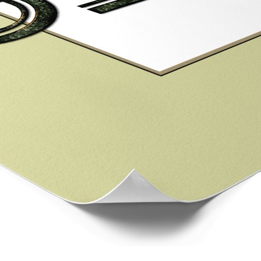 Poster personnalisable Grease Monkey (Coin)