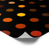 Poster Personnalisable Happy Anniversaire parties scintil (Coin)