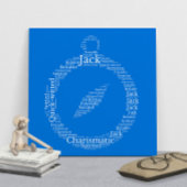Poster personnalisable Jack Name Cloud