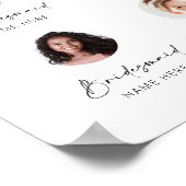 Poster Personnalisable Rencontrez les Bridesmaids Introdu (Coin)