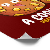 Poster Personnalisable "Un biscuit par jour" (Coin)