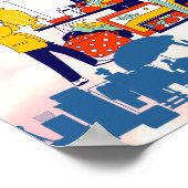 Poster Personnalisable vente de cour, vente de garage inv (Coin)