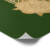 Poster Personnalisation de la croix celtique (Coin)