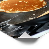 Poster Personnalisation de photo de cuisson de crêpes (Coin)