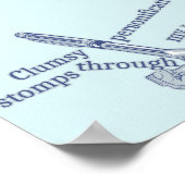 Poster Personnalisation Drôle Ecriture Créative (Coin)