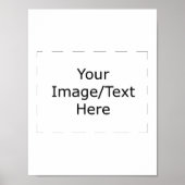 Poster personnalisé (Devant)