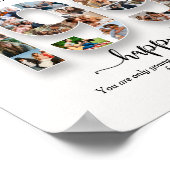 Poster Personnalisé 1999 Né Créé Collage Photo (Coin)