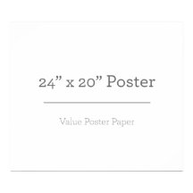 Poster personnalisé 24 x 20