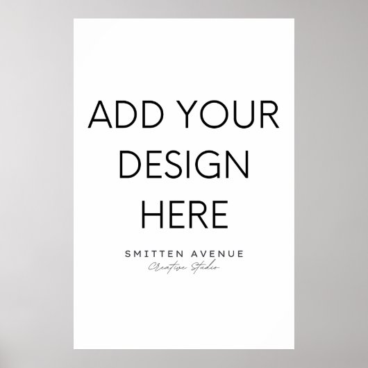 Poster personnalisé 24x36 (Matte) (Devant)