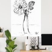 Poster personnalisé (33,97 po x 43,27 po) (Bureau à domicile)