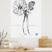 Poster personnalisé (33,97 po x 43,27 po) (Cuisine)