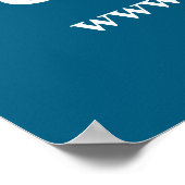 Poster personnalisé à louer (Coin)