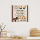 Poster Personnalisé À Mon Mari À Partir De L'Affiche De F (Cuisine)