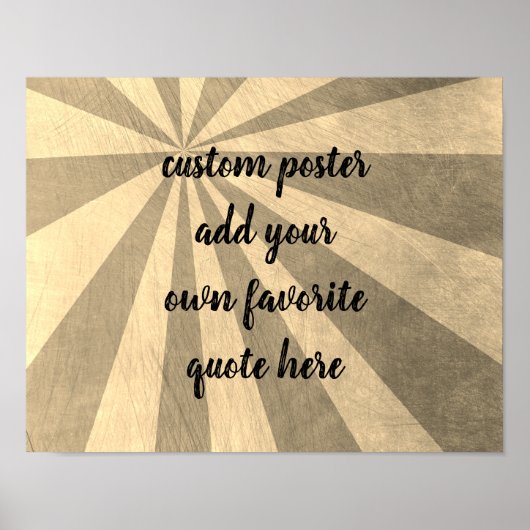 poster personnalisé ajouter votre devis pour perso (Devant)
