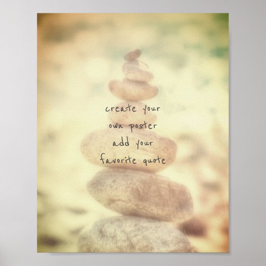 poster personnalisé ajouter votre propre devis (Devant)