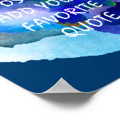 poster personnalisé ajouter votre propre devis ble (Coin)