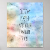 poster personnalisé ajouter votre propre devis ble (Devant)