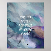 poster personnalisé ajouter votre propre devis ble (Devant)