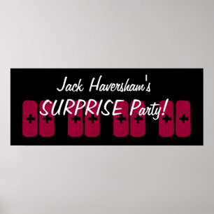 Poster Personnalisé Année Surprise Anniversaire de la fêt