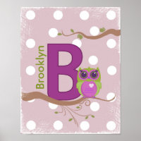 Poster personnalisé "B"