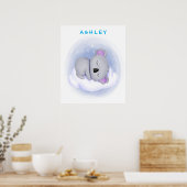 Poster personnalisé Baby Koala (Cuisine)