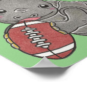 Poster personnalisé Baby Rhino Animal Nursery (Coin)