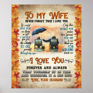 Poster Personnalisé Chez Ma Femme Du Mari