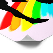 POSTER PERSONNALISÉ DE CHEERLEADLEADE ROSE (Coin)