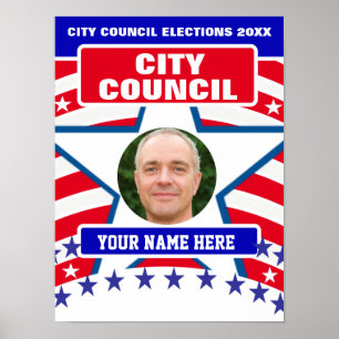 Poster personnalisé de la campagne