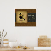 Poster personnalisé de la citation de l'Asian Ener (Cuisine)