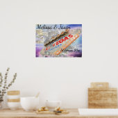 Poster personnalisé de la fête de Las Vegas (Cuisine)