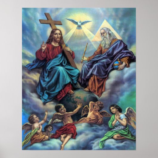 Poster personnalisé de la plupart de la Sainte Tri (Devant)