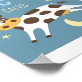 Poster personnalisé de la vache (Coin)
