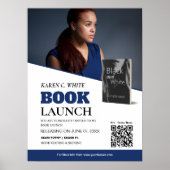 Poster personnalisé de lancement de livre (Devant)