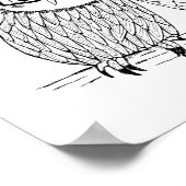 Poster personnalisé de l'anniversaire de mariage (Coin)