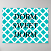 Poster personnalisé Dorm Sweet Dorm (Devant)