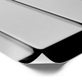 Poster personnalisé du clavier de piano (Coin)