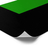 Poster personnalisé du drapeau indien (Coin)