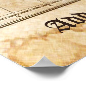 Poster personnalisé du voyageur (Coin)