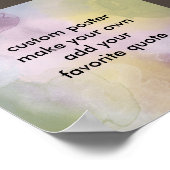 poster personnalisé faire votre propre ajouter vot (Coin)