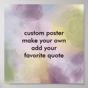 poster personnalisé faire votre propre ajouter vot