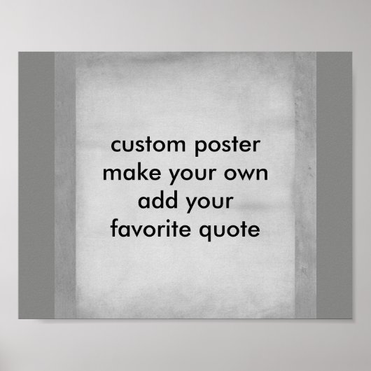 poster personnalisé faire votre propre ajouter vot (Devant)